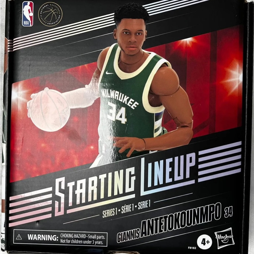 Giannis Antetokounmpo Hasbro figure